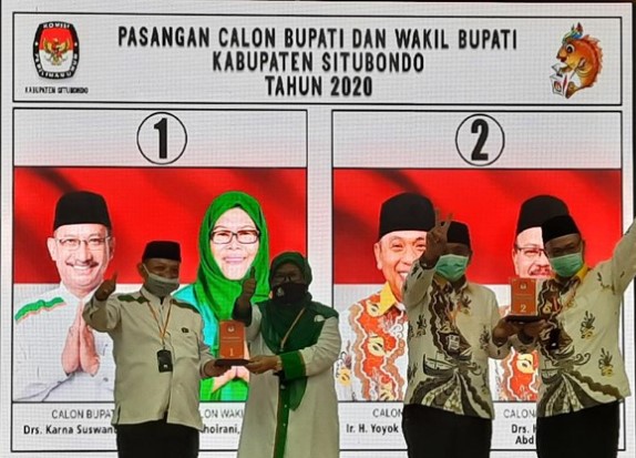 Pengumuman Hasil Pilbup Kab Situbondo Pilkada 2020 Pemilihan Bupati