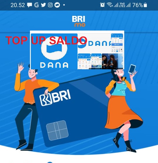 Cara Top Up Saldo Dana Lewat Atm Dan Mbanking Bri Juga Internet Banking